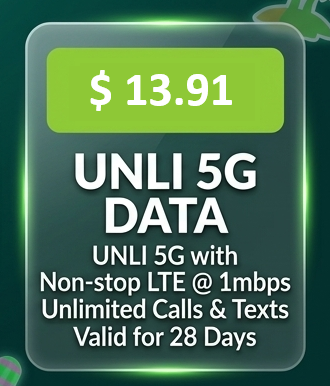 UNLI 5G+ w/ NSD